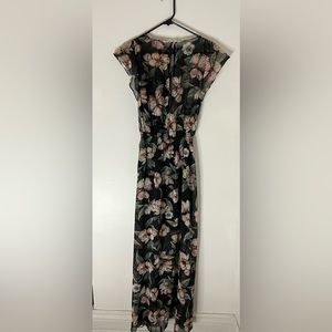 Long floral dress